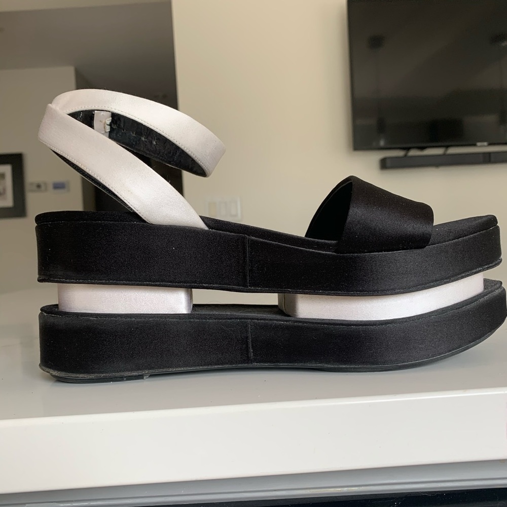 Prada platform sandals